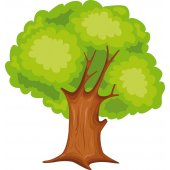 Vinilo infantil árbol