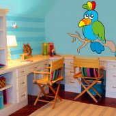 Vinilo infantil aves