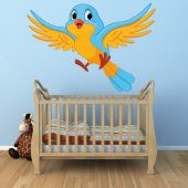 Vinilo infantil aves