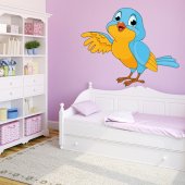 Vinilo infantil aves