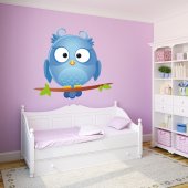 Vinilo infantil aves