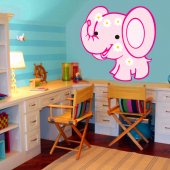 Vinilo infantil elefante