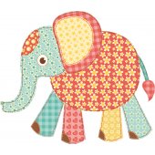 Vinilo infantil elefante bebé