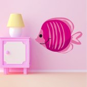 Vinilo infantil pescado