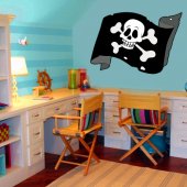 Vinilo infantil pirata