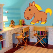 Vinilo infantil poni