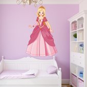 Vinilo infantil princesa