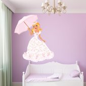 Vinilo infantil princesa