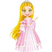 Vinilo infantil princesa