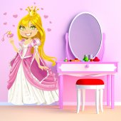 Vinilo infantil princesa