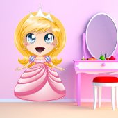 Vinilo infantil princessa