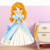 Vinilo infantil princessa