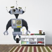 Vinilo infantil robot