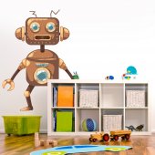 Vinilo infantil robot