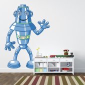 Vinilo infantil robot