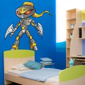 Vinilo infantil robot