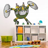 Vinilo infantil robot