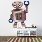 Vinilo infantil robot