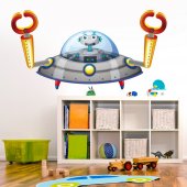 Vinilo infantil robot