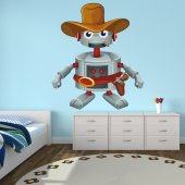 Vinilo infantil robot