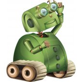 Vinilo infantil robot