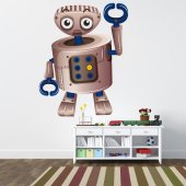 Vinilo infantil robot