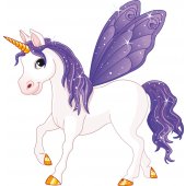 Vinilo infantil unicornio