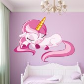 Vinilo infantil unicornio