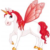 Vinilo infantil unicornio