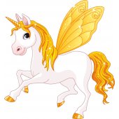 Vinilo infantil unicornio