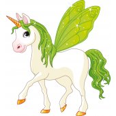 Vinilo infantil unicornio