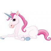 Vinilo infantil unicornio